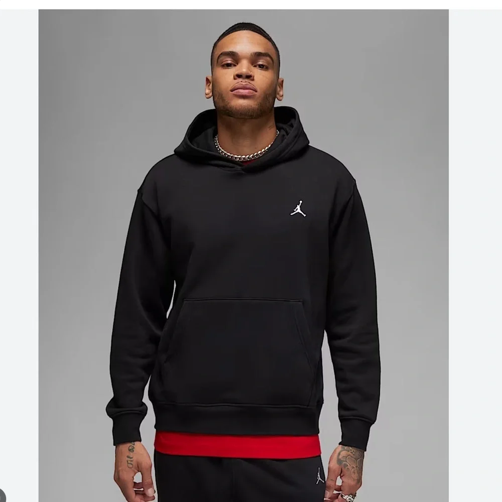 Jordan Pullover Fleece Hoodie Sweatshirt. Large